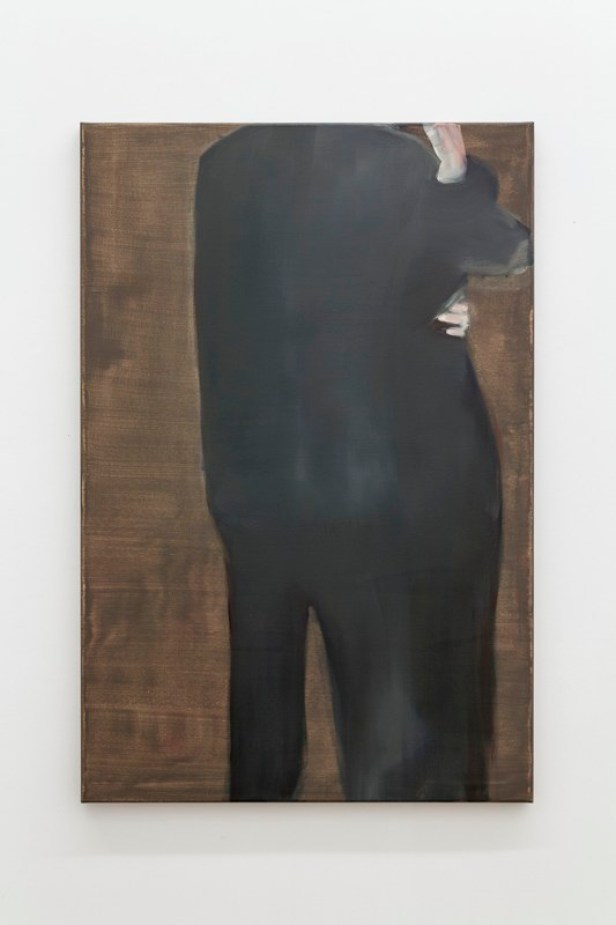 Daniela Krtsch, Sem título #3 (série Heimat), 2014, óleo sobre tela, 120 x 80 cm. Imagem cortesia da artista e 3+1 Arte Contemporânea, Lisboa. Fotografia da exposição: João Ferro Martins.