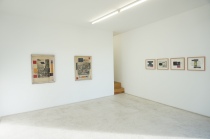 vista da exposição "La Curée" de Fernando Marques de Oliveira na Kubikgallery, Porto. Cortesia do artista e Kubikgallery.